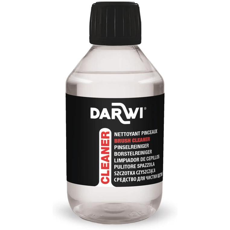 DARWI Flacon de 250 ml de Nettoyant pour Pinceaux