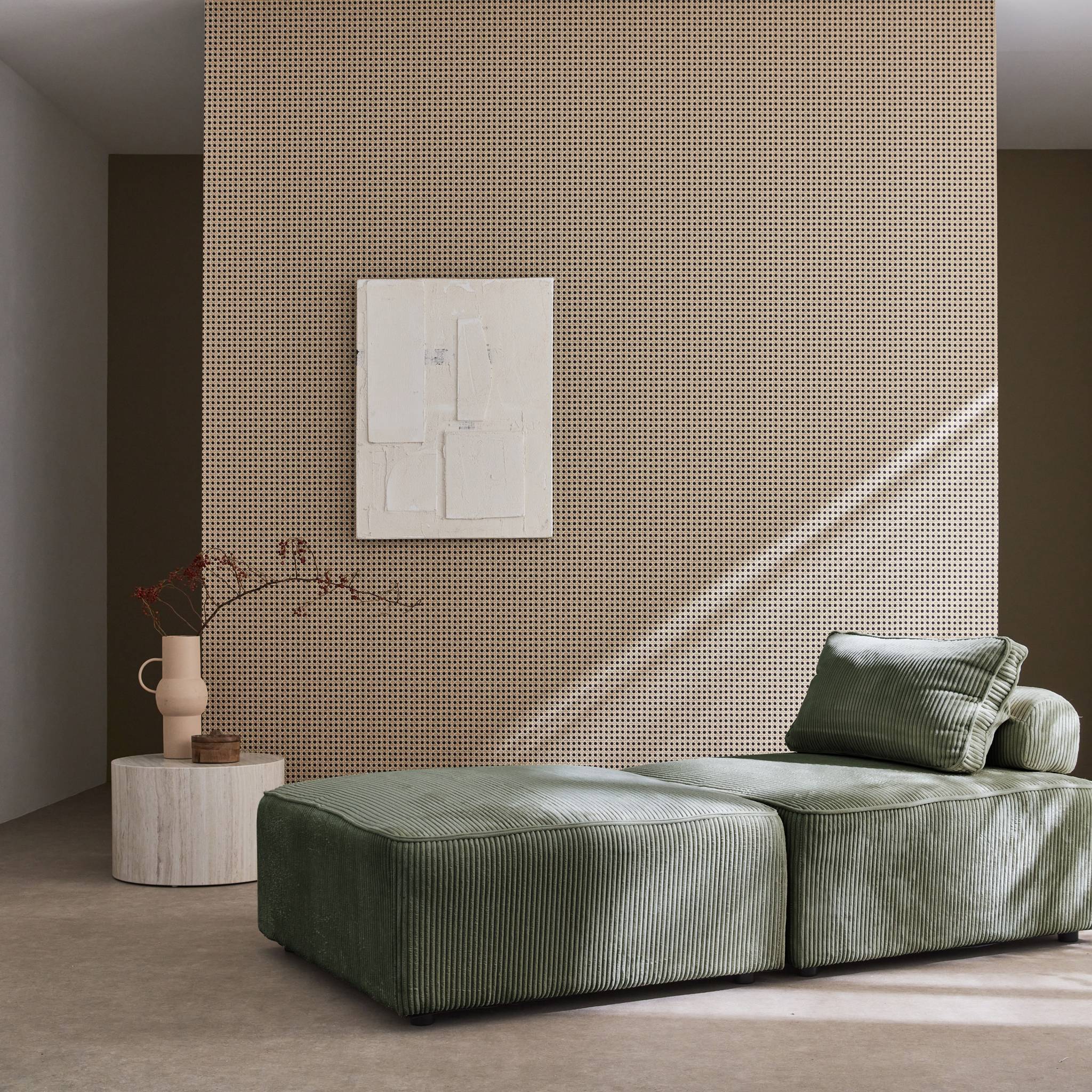 sweeek - Fauteuils corduroy 1 zitplaats (set van 2)