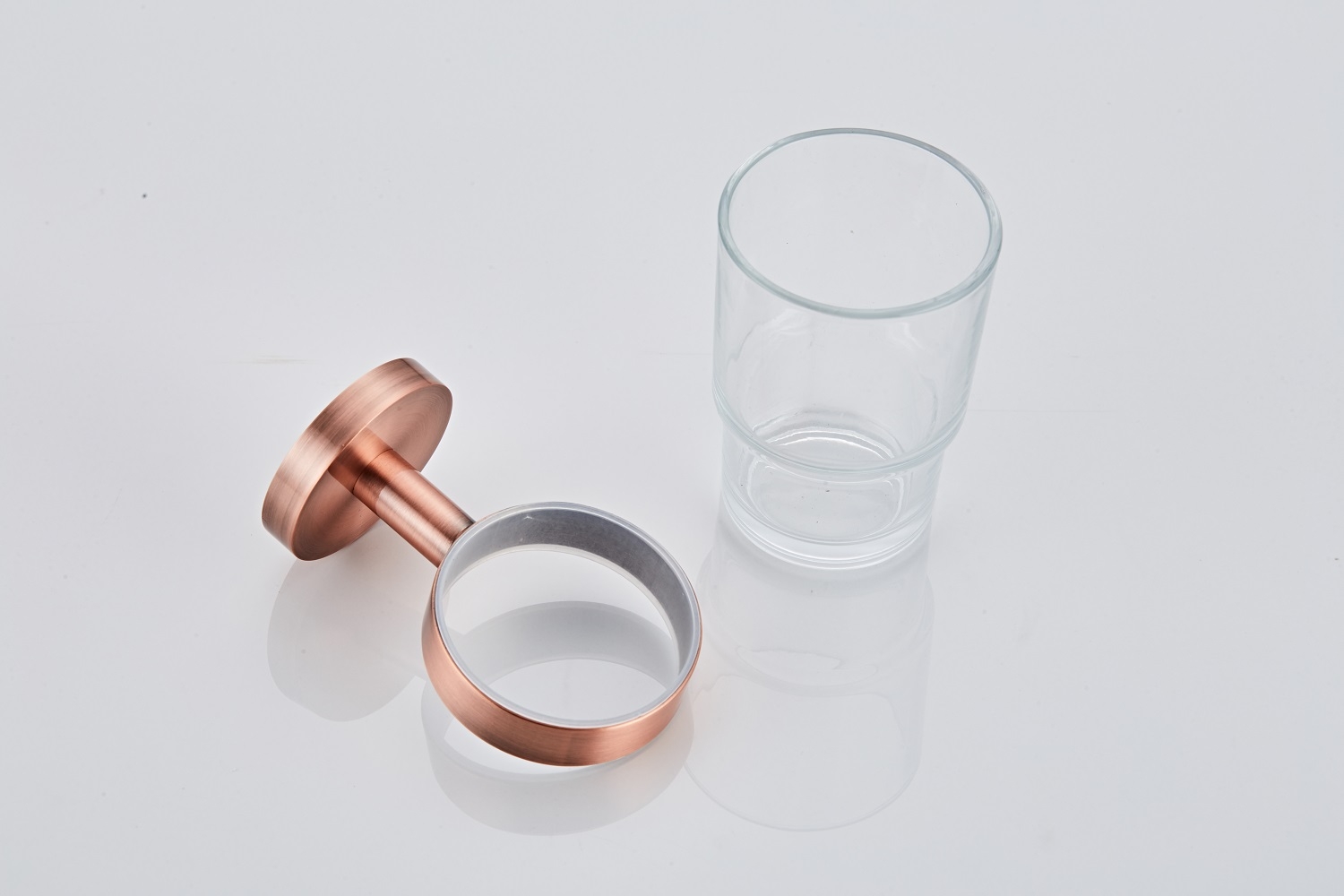 Saniclear Copper glashouder geborsteld koper