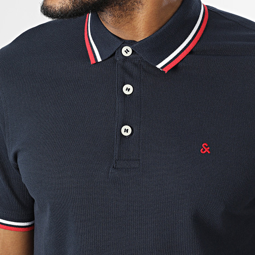 Polo Manches Courtes Paulos Bleu Marine