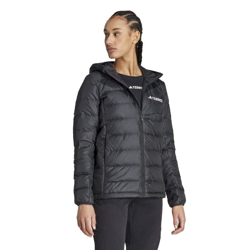 Multi Down Hooded Jacket - Doudoune femme