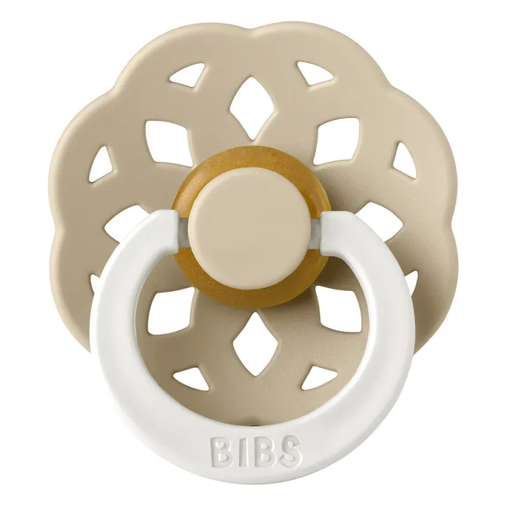 Bibs Tétines phosphorescentes en caoutchouc naturel Bohème - Set de 2 | Blush