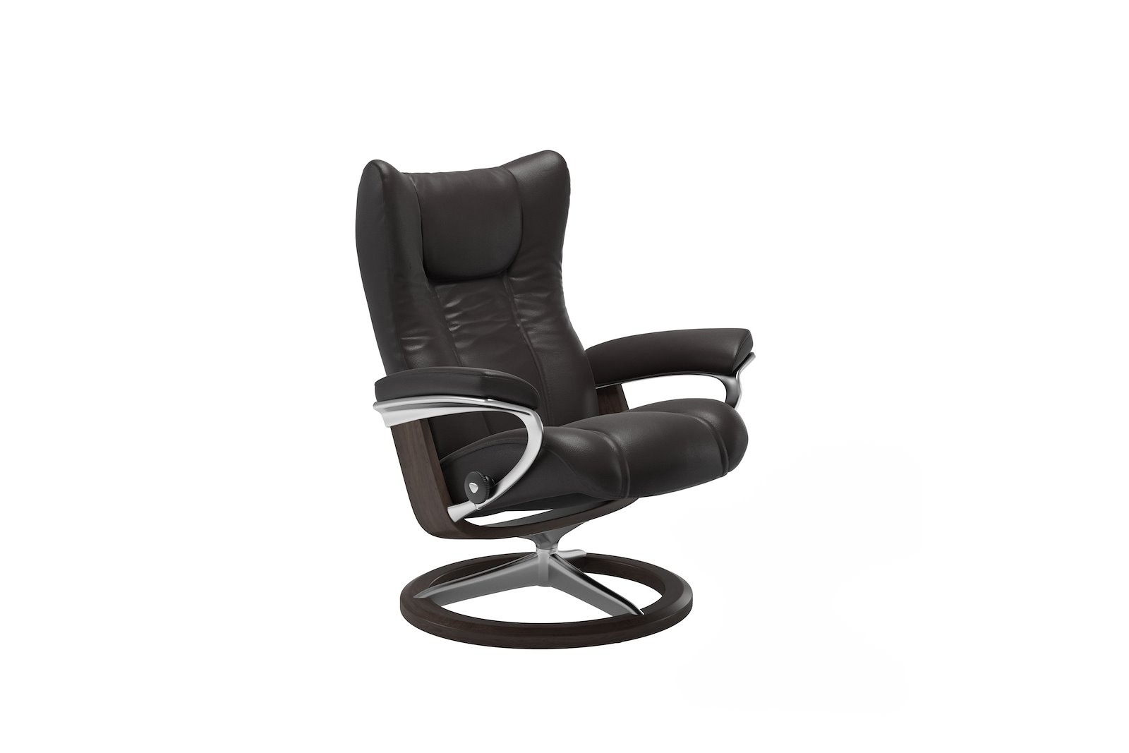 Wing lenestol Hud Noblesse Dark Brown -  Signature Chrome  - Wengebeiset