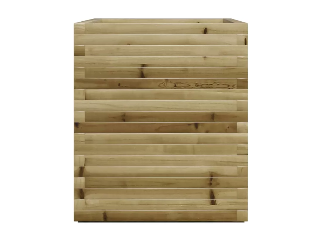 Jardinière bac lit surélevé bois marron 90 x 60 x 72 cm 02_0038035