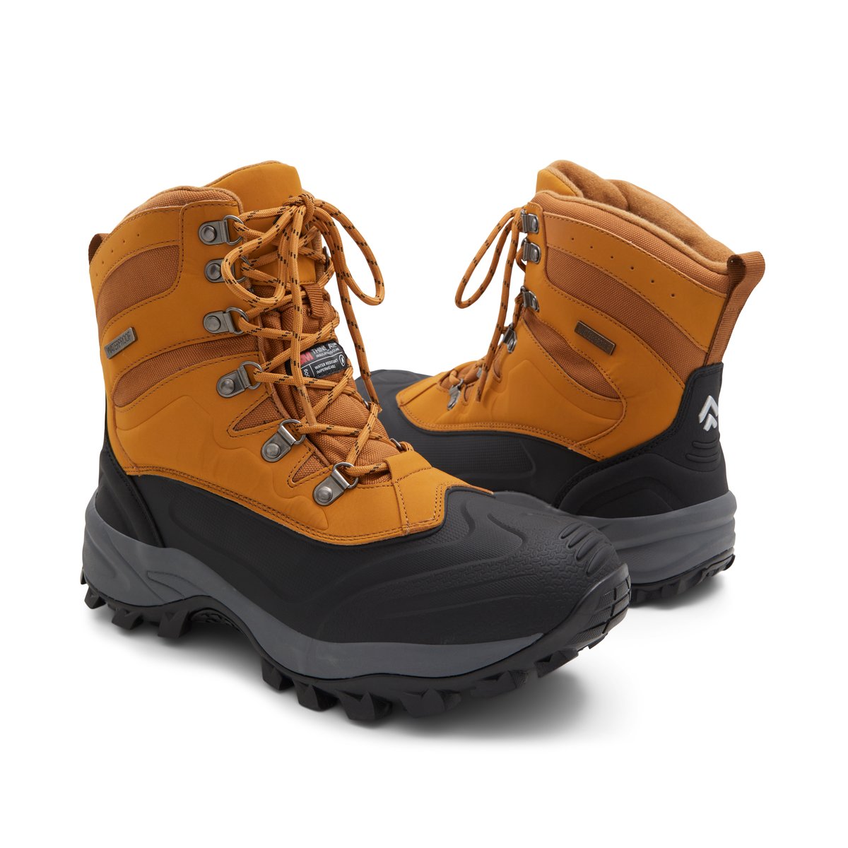 BANFF TRAIL-Craron-Bottes - Talon plat - Cognac
