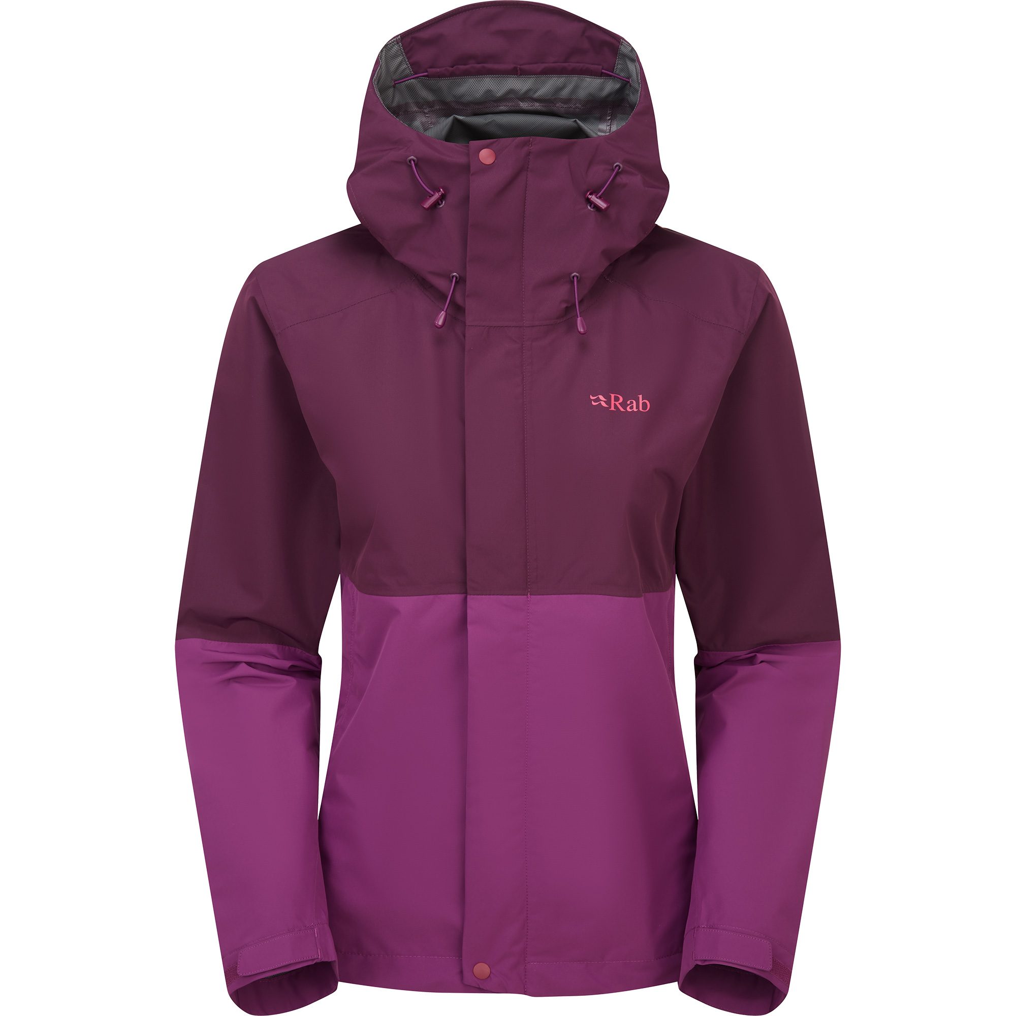 RAB Downpour Regenjacke Damen mulberry