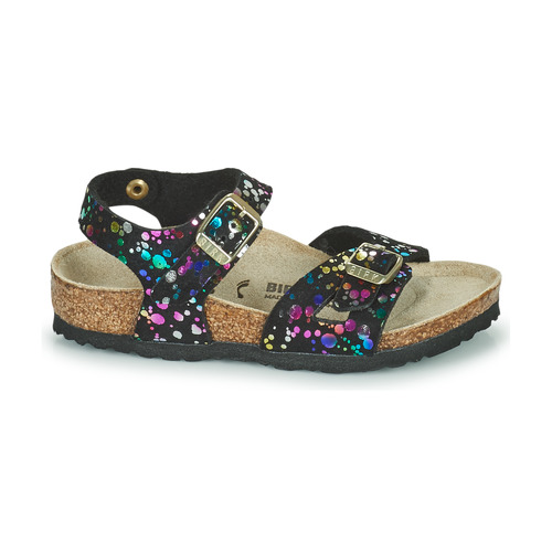 Birkenstock - RIO - Noir / Multicolore