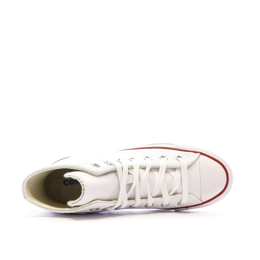 Converse Baskets Blanches Mixte Converse Chuck Taylor All Star