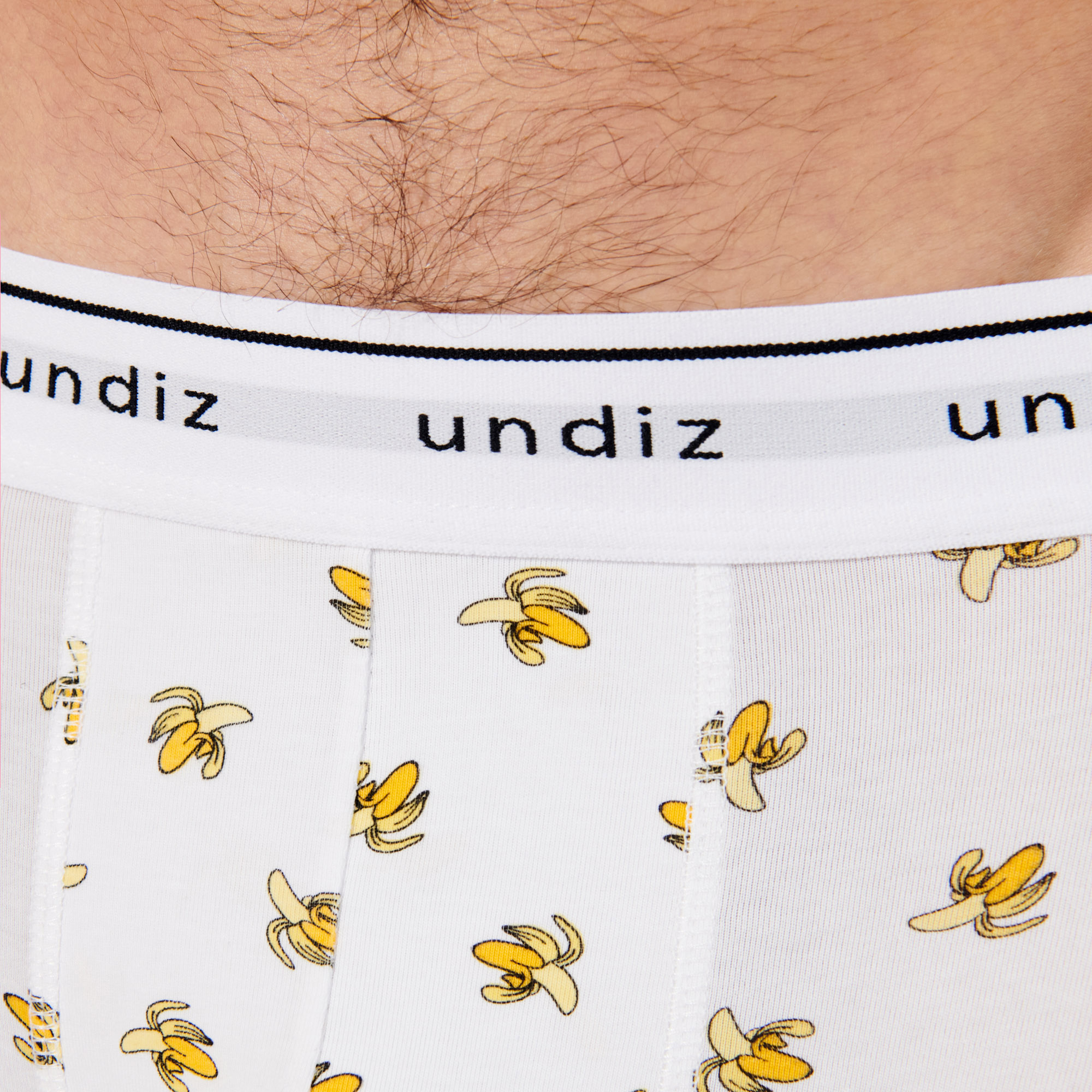 Boxer en coton à motifs bananes