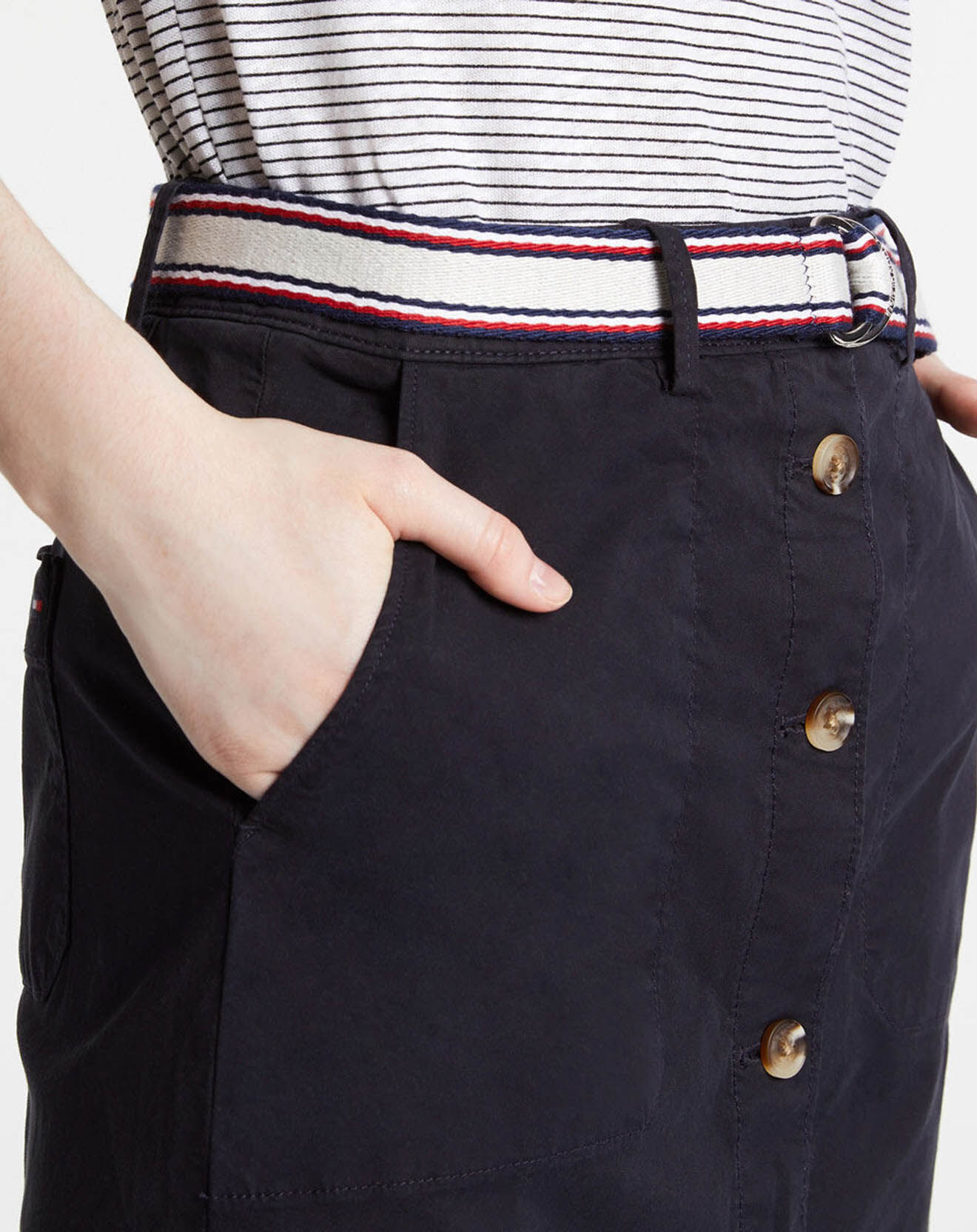 Tommy Hilfiger Jupe Chino bleu marine