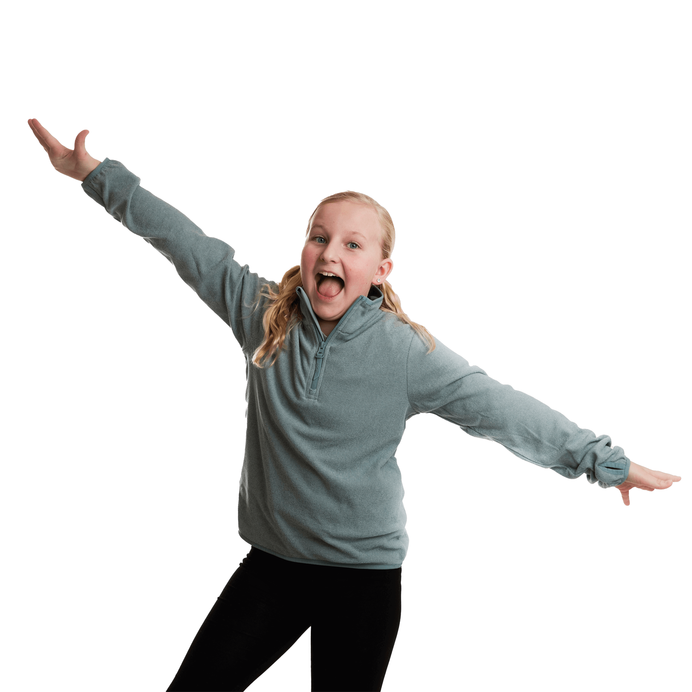 Vikafjell Ulven 1/2-Zip - Junior - Mellomlag