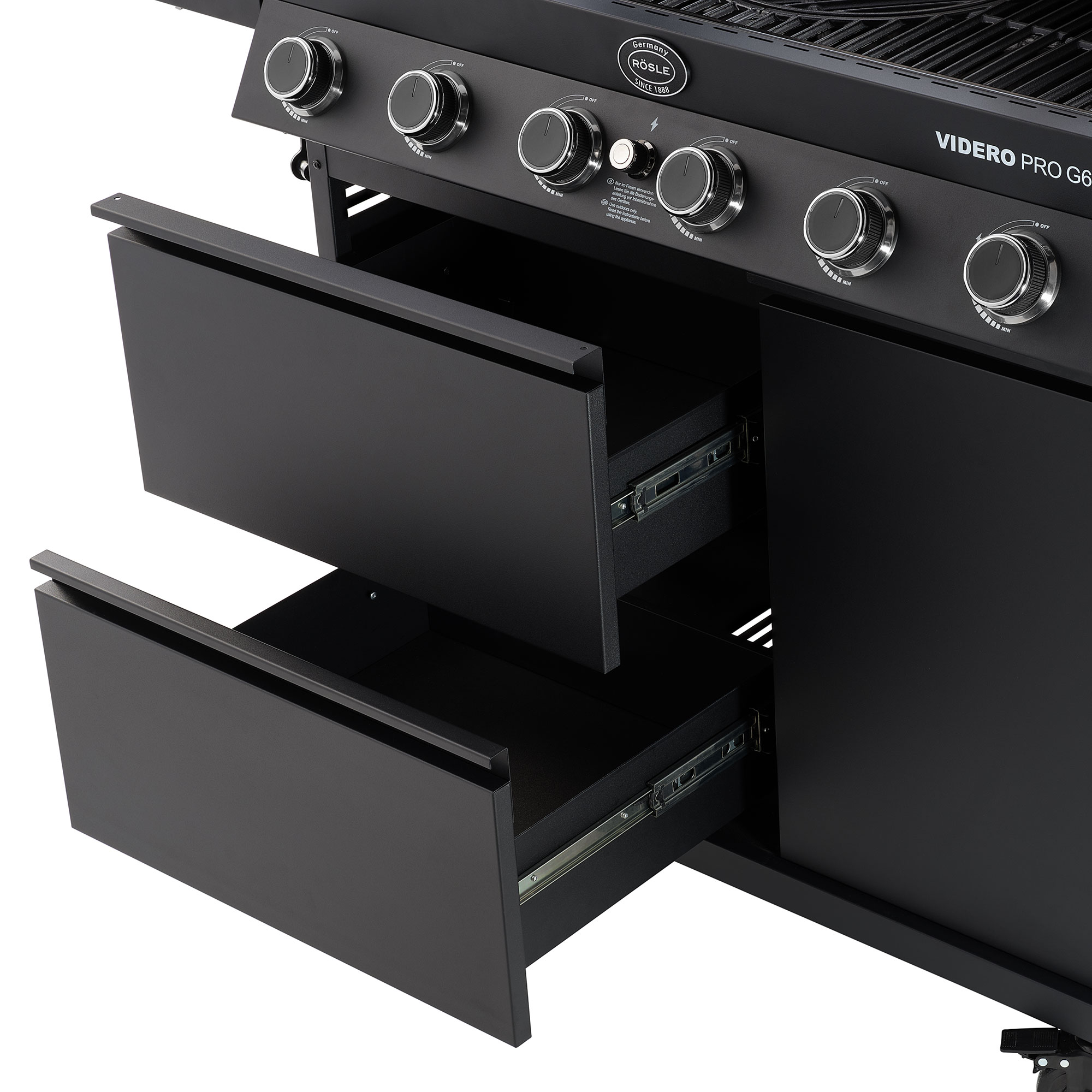 Gasgrill BBQ-Station VIDERO PRO G6-S VARIO+ 50mbar