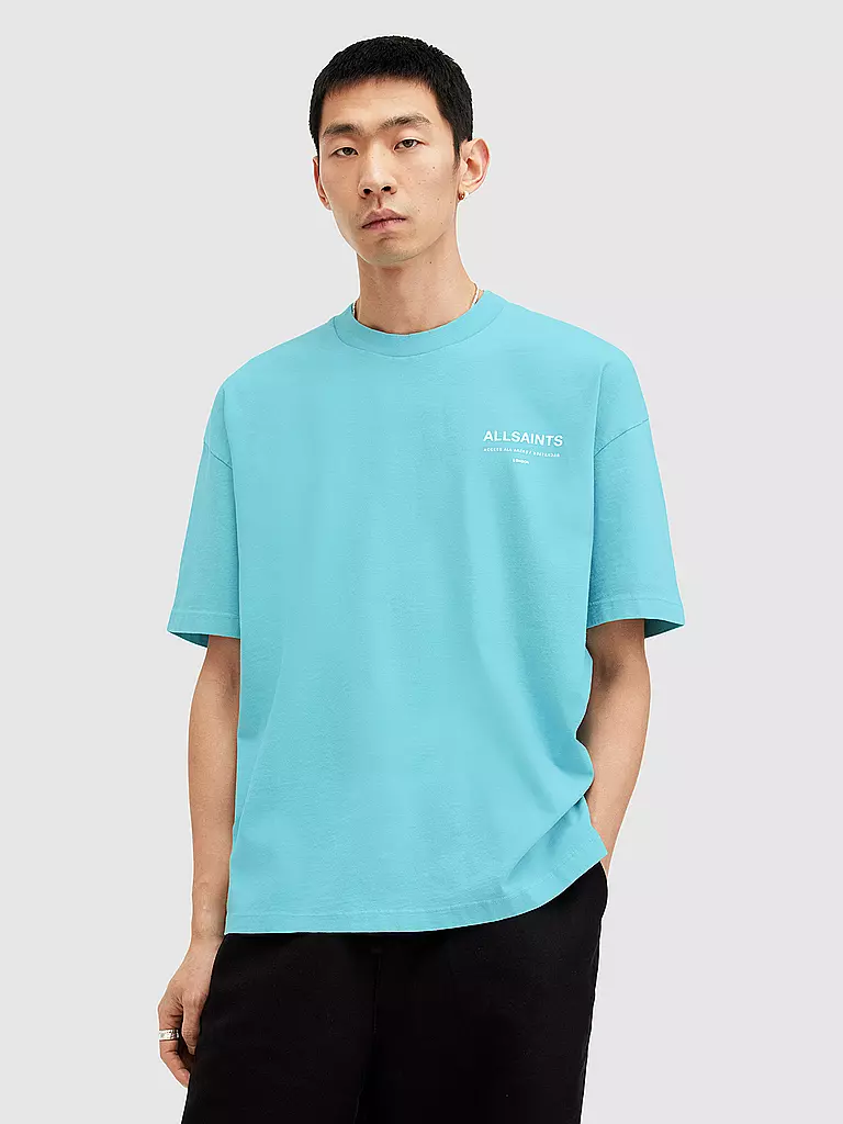 ALLSAINTS T-Shirt ACCESS türkis