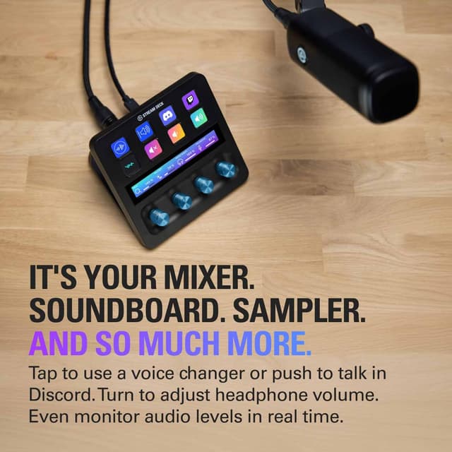 Elgato Stream Deck + XLR dockingstation