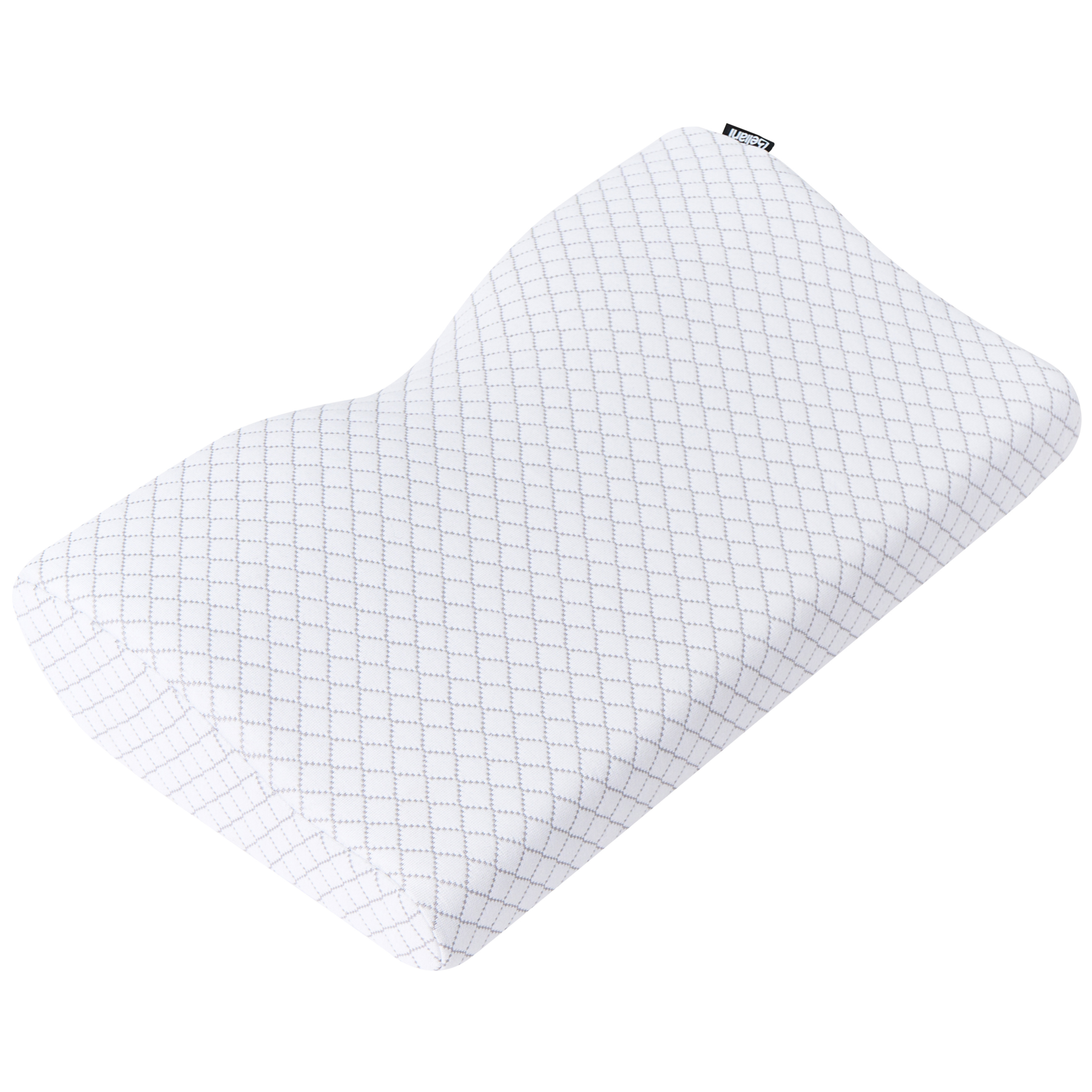 Beliani-ELGON-Hoofdkussen traagschuim-Wit-50 x 30 cm-Traagschuim