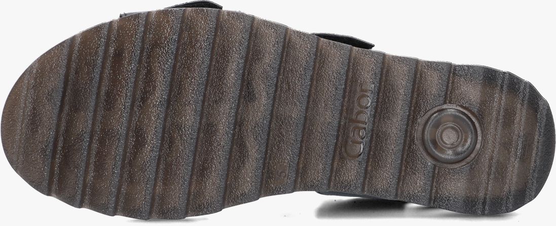 GABOR zwarte gabor sandalen 742