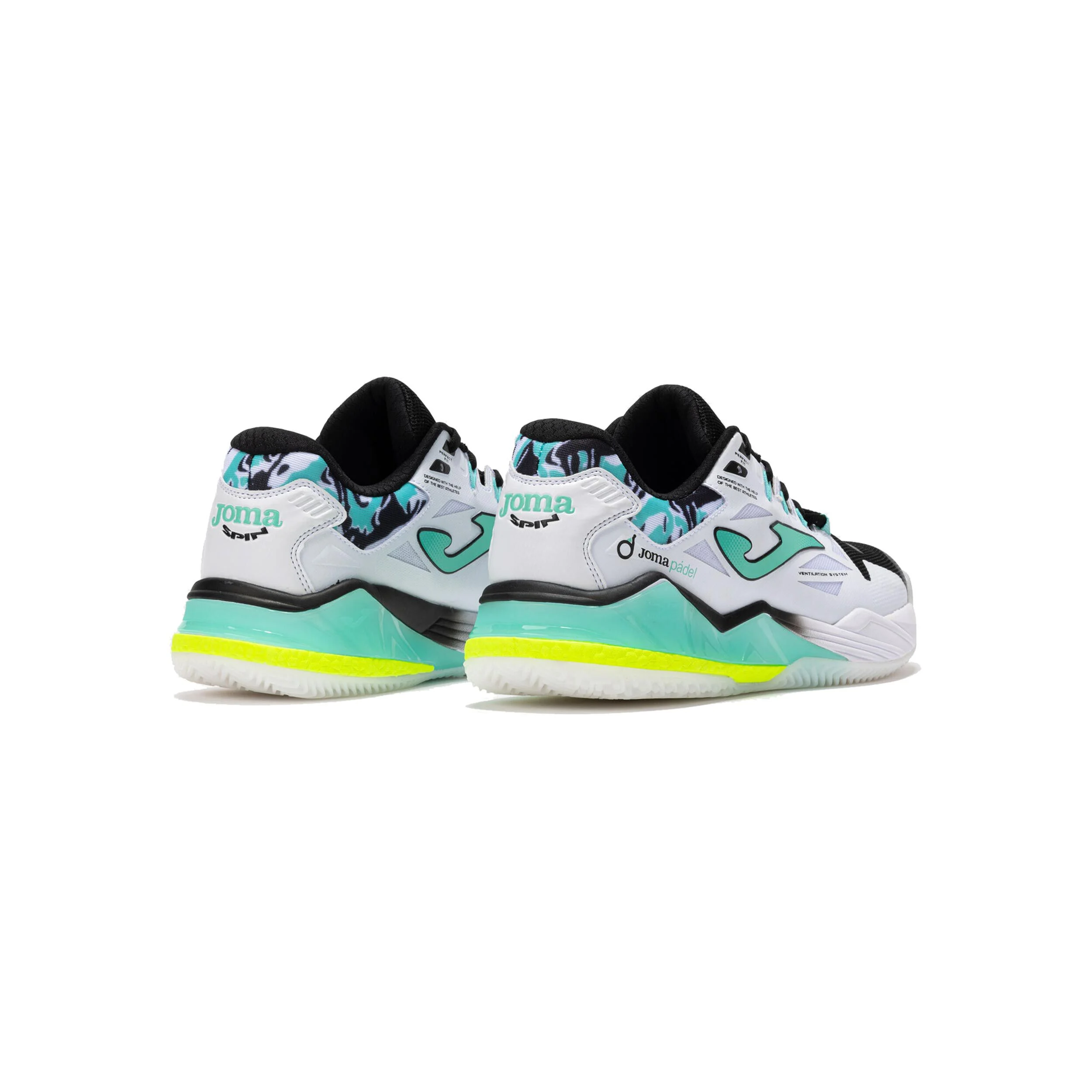 Joma Spin Chaussures Padel Hommes - Blanc , Noir