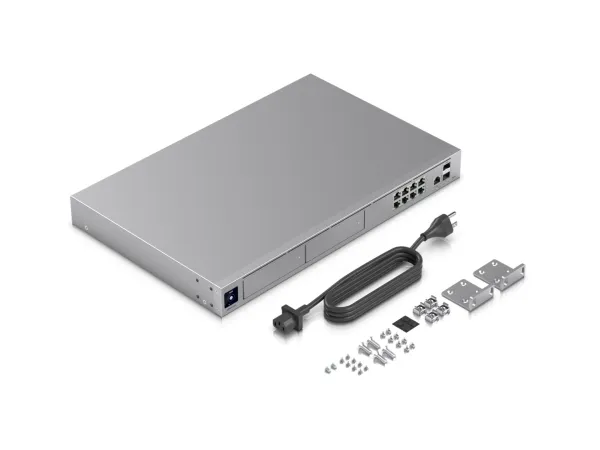 Ubiquiti UniFi Dream Machine Pro Max - Gateway 8-port switch - 10GbE, 2.5GbE - WAN-porte: 2