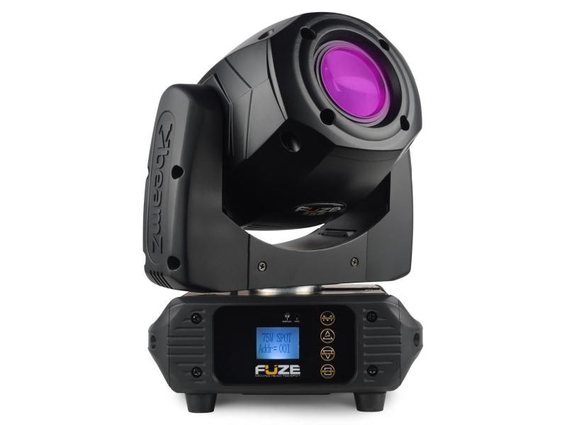 BeamZ Moving Head Fuze75S Spot Kompakter und leistungsstarker LED Moving Head