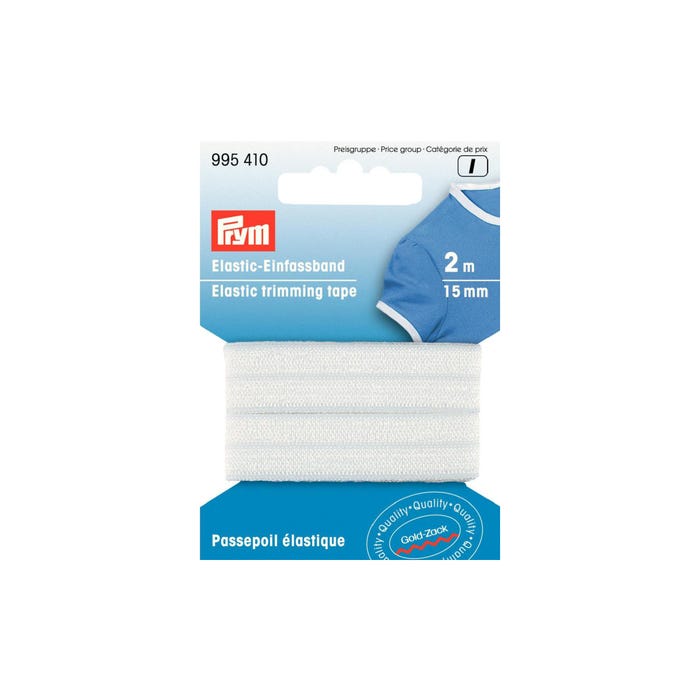 Prym-Elastische afzetband 2 m / 15 mm