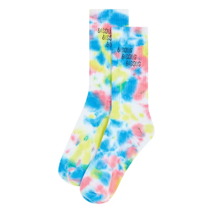Bisous Skateboards Chaussettes Bisous x3 | Ecru