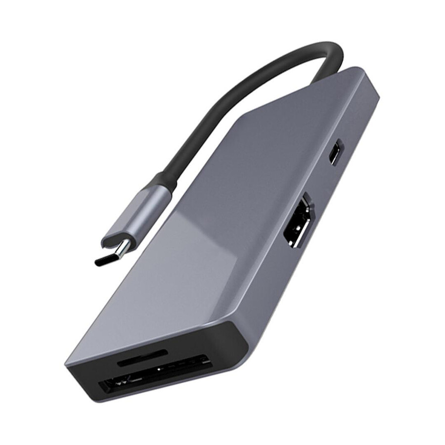 Akashi Hub USB Type-C 7-en-1
