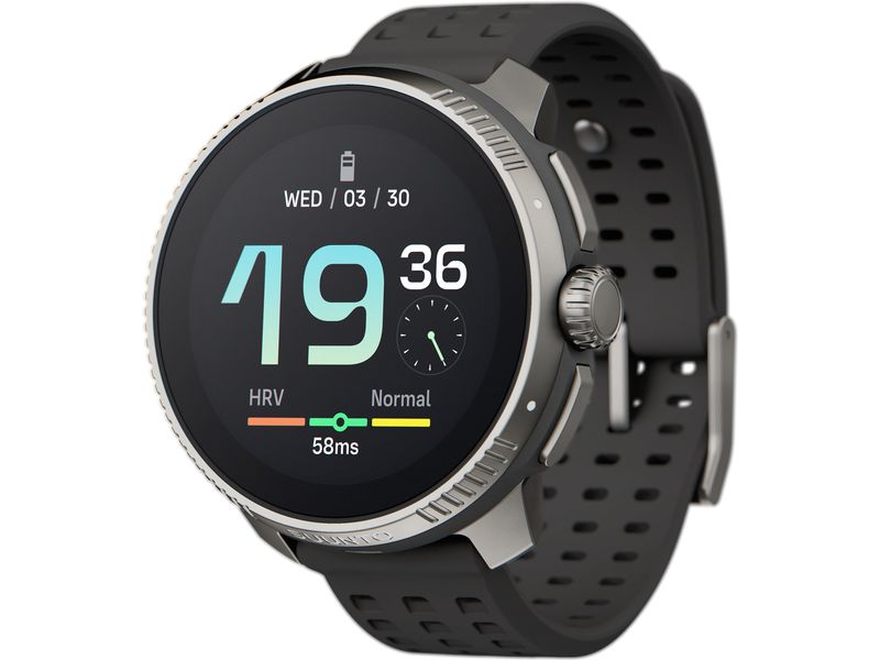 SUUNTO Sportuhr Race Titanium Charcoal Die ultimative Smartwatch für Wettkämpfe und Training