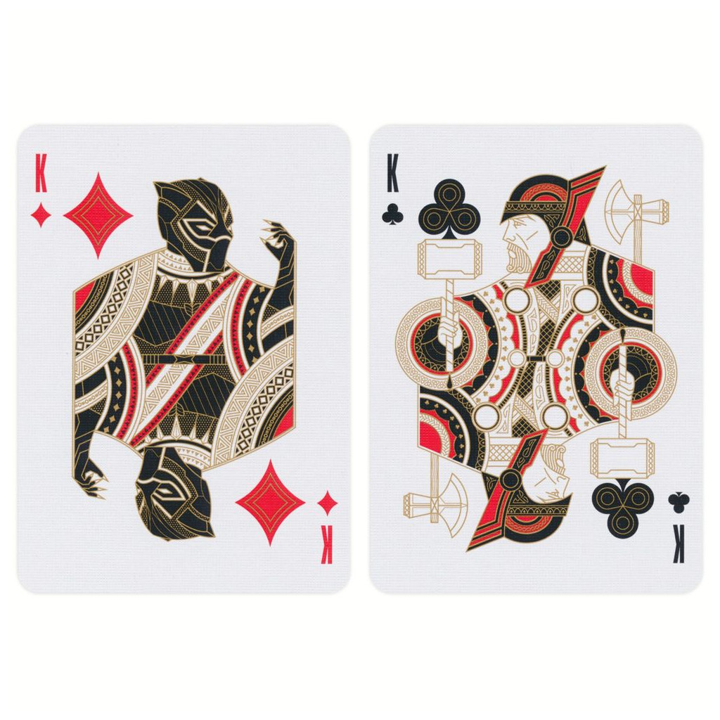 Cartes à jouer Theory11 - Avengers - Edition Verte