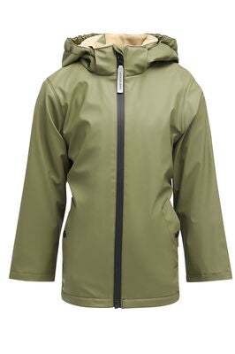 Nordbjørn Marstrand Fôret Regnjakke, Olive Green