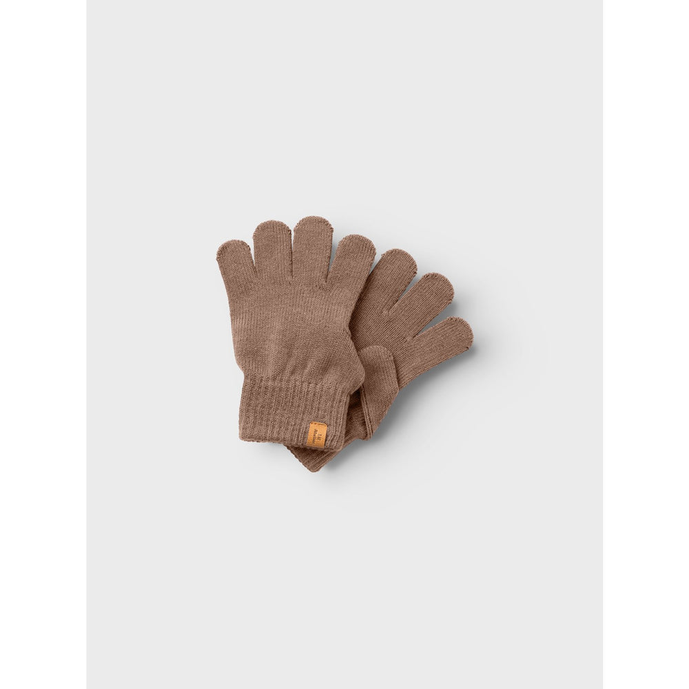 Køb Lil'Atelier Beaver Pels Nalu Strik Handsker