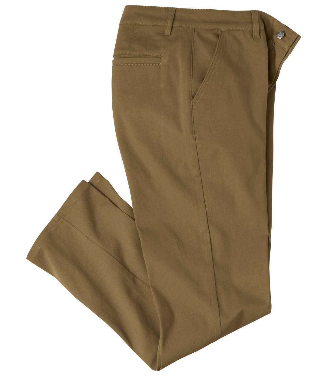 Pantalon Chino Stretch Camel
