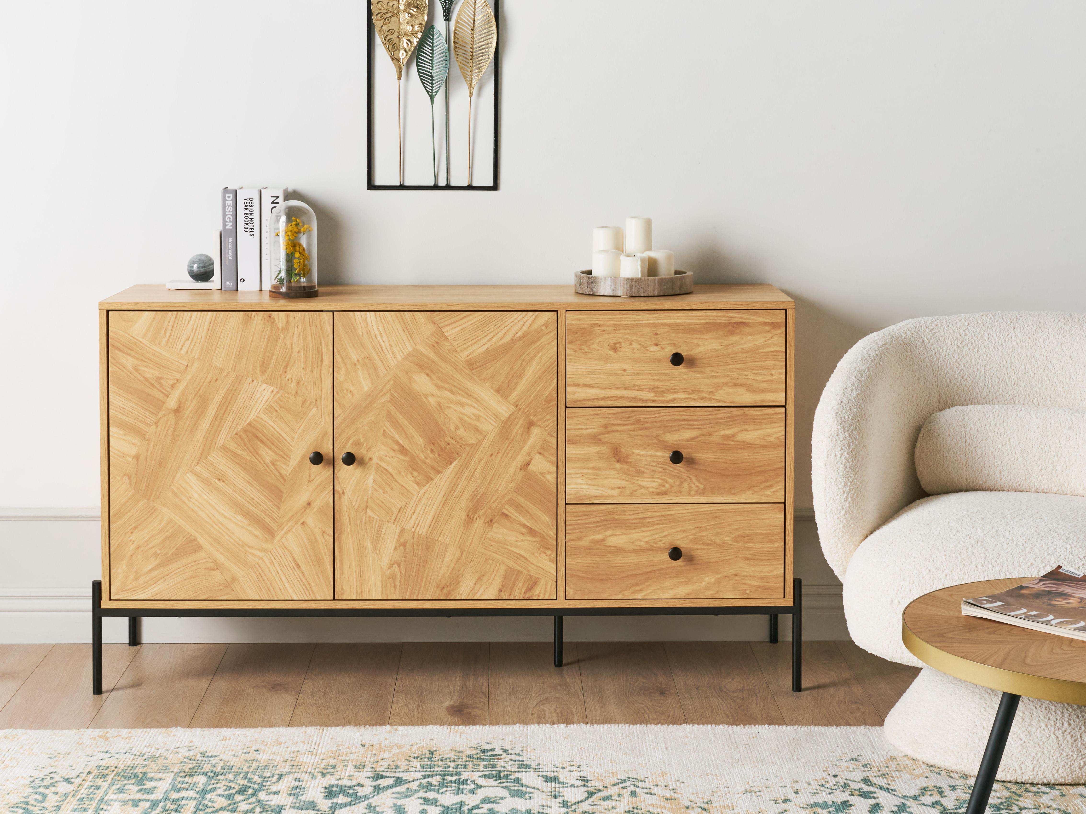 Dressoir met 2 deuren ARIZONA Bruin