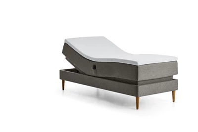 Tempur Relaxation Adj Inkl. Tempur Topper One, 120x200 cm bokselevationsseng