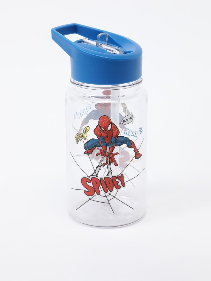 Garrafa com estampa do Homem-Aranha (Marvel) - Vários