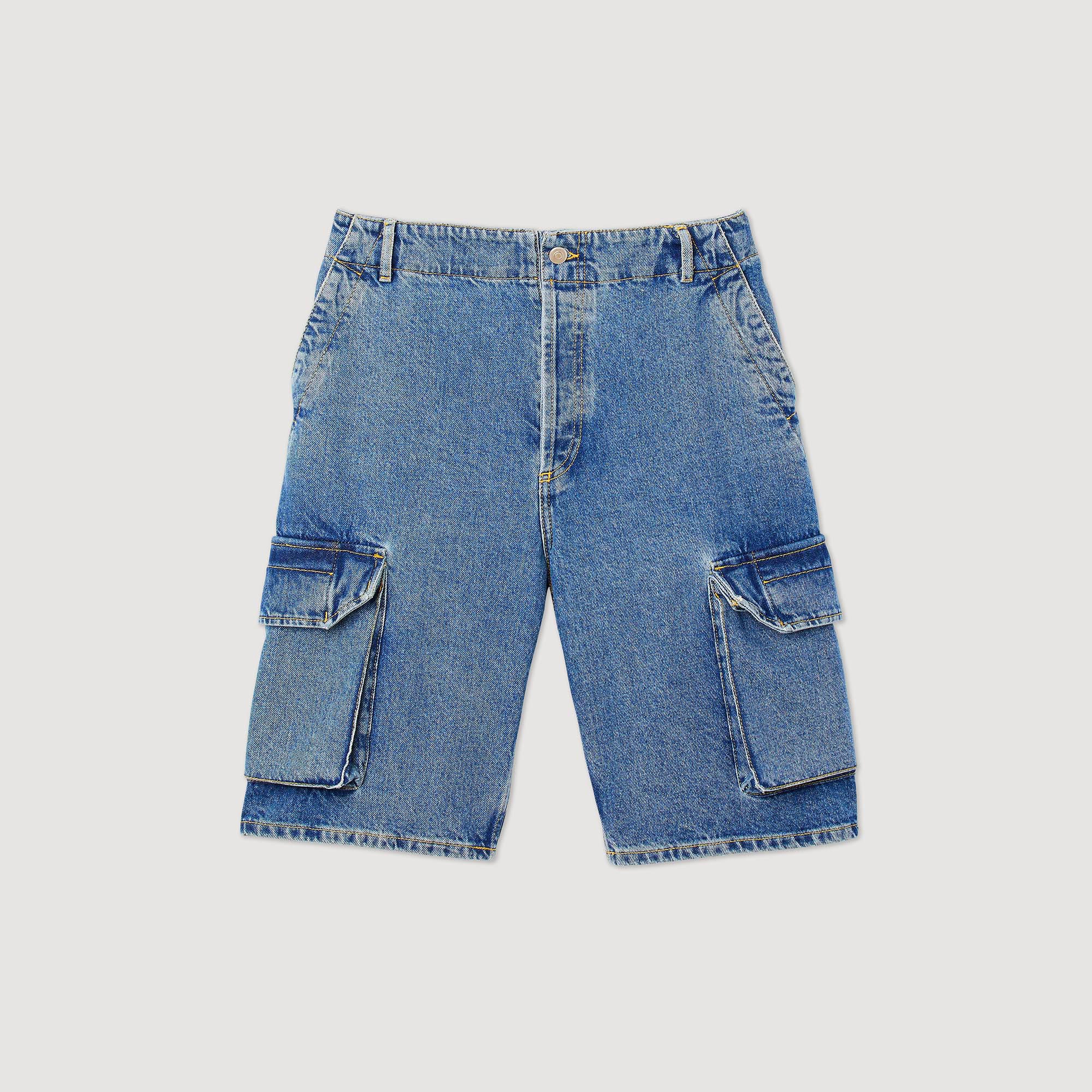 Short baggy en denim