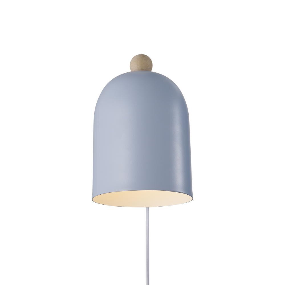 Gaston wandlamp in blauw E27