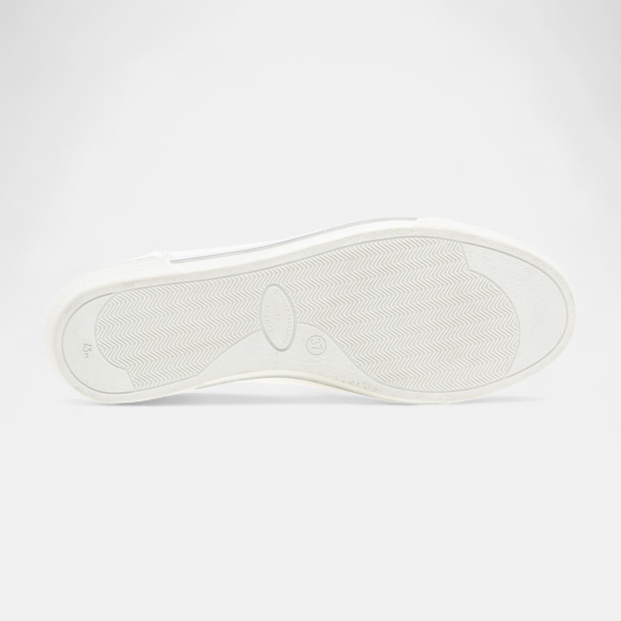 Baskets basses Femme en cuir blanc
