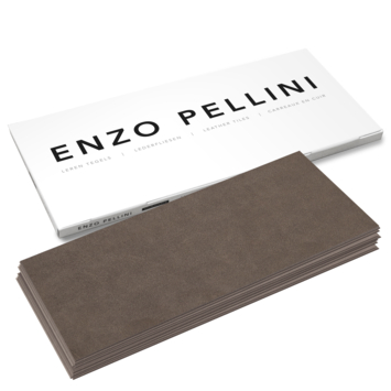 Enzo Pellini Leren wandbekleding Lava 50x25 cm (ca. 1 m²)