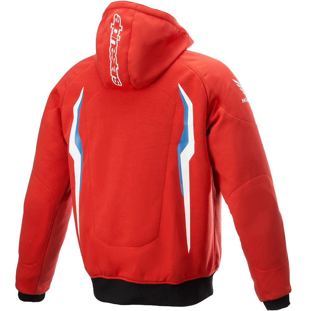 Alpinestars - Sweat zippé Chrome Sport V2 Honda Rouge / Blanc / Bleu