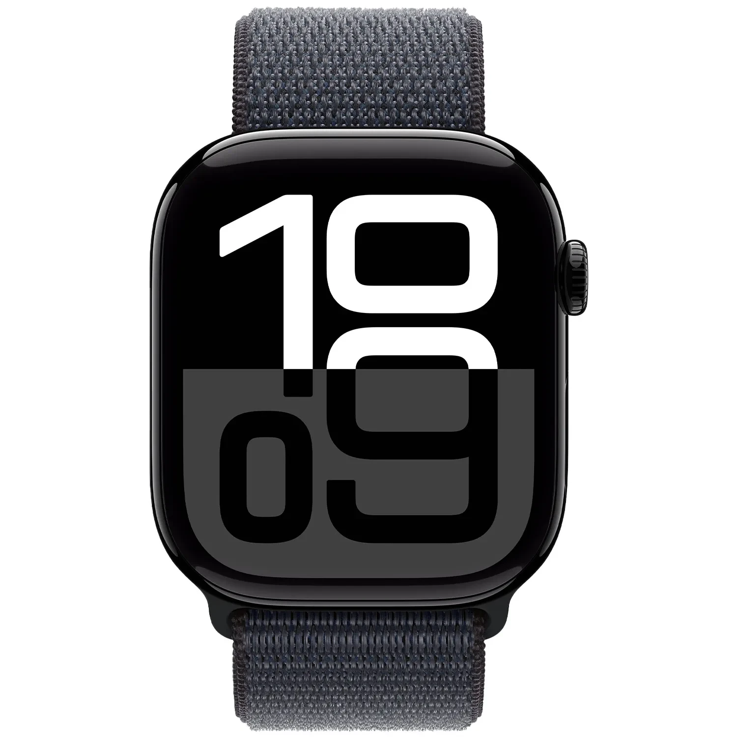 Apple Watch Series 10 GPS 46mm Jet Black Aluminium Sport Loop MWWR3