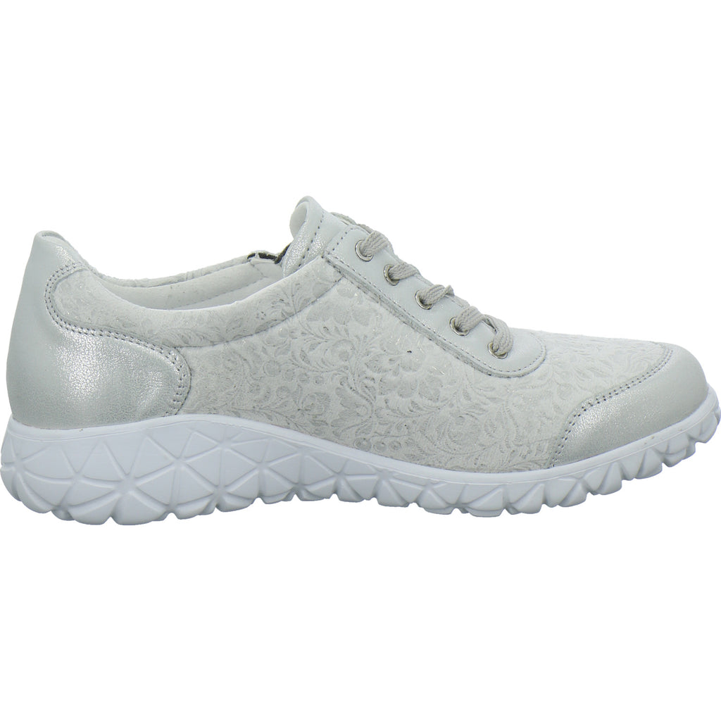 Waldläufer Bequemschuhe Damen Havy Soft Weiß-kombi