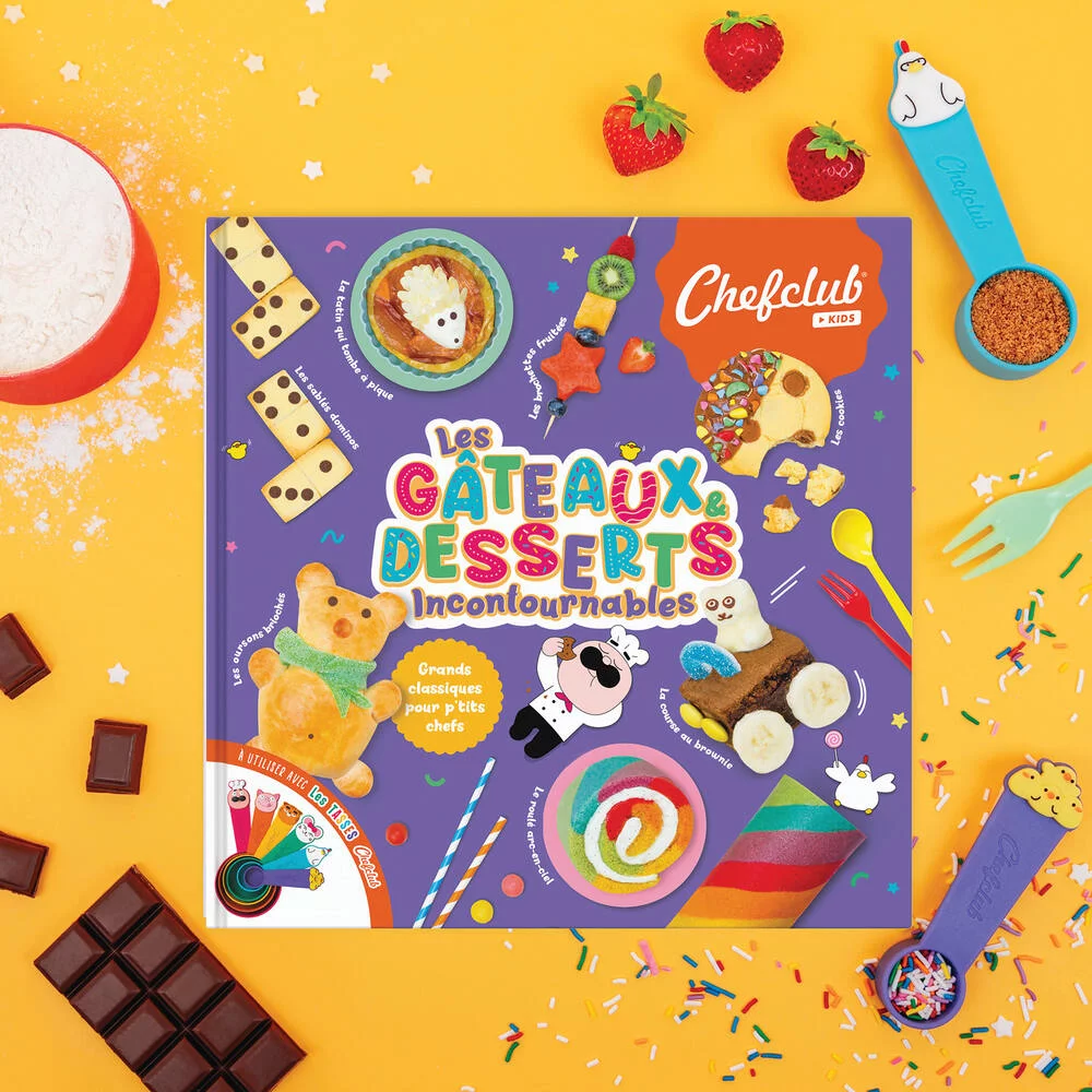 CHEFCLUB -COFFRET LES GATEAUX - DESSERTS INCONTOURNABLES