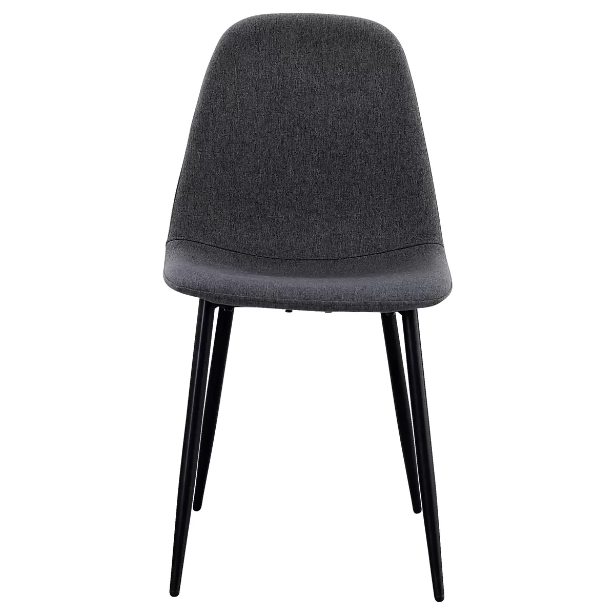 Stuhl Maria II grau,schwarz
