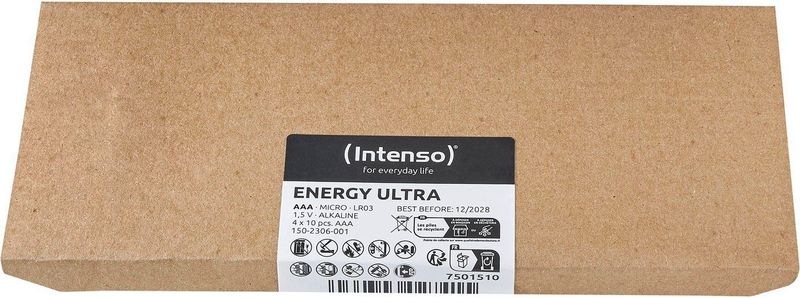 Intenso - Energy Ultra - AAA Batterijen - 40 Stuks Voordeelpak - Alkaline