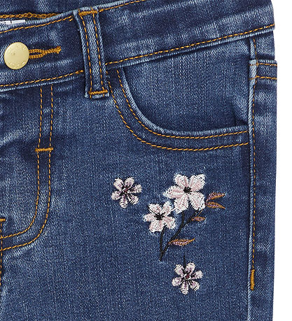 Hust and Claire Jeans - Joanna - Denim m. Blumen