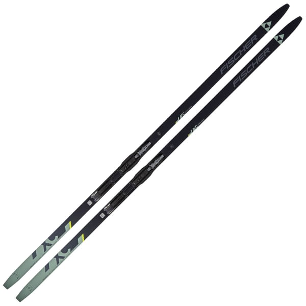 Pack ski de fond FISCHER SPORTS CROWN EF MOUNTED + NORDIC TOUR STEP-IN IFP BLACK/GREY