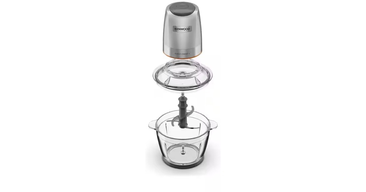 KenwoodEasy Chop+ hakmolen met glazen kom CHP62.400SI  (Zilver)