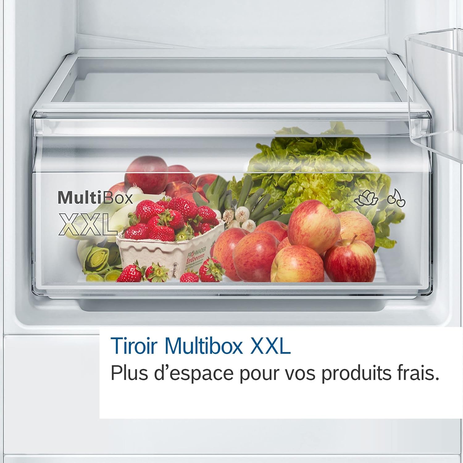 Bosch KGN36NLEA Série 2, Réfrigérateur combiné autoportant - 305 L