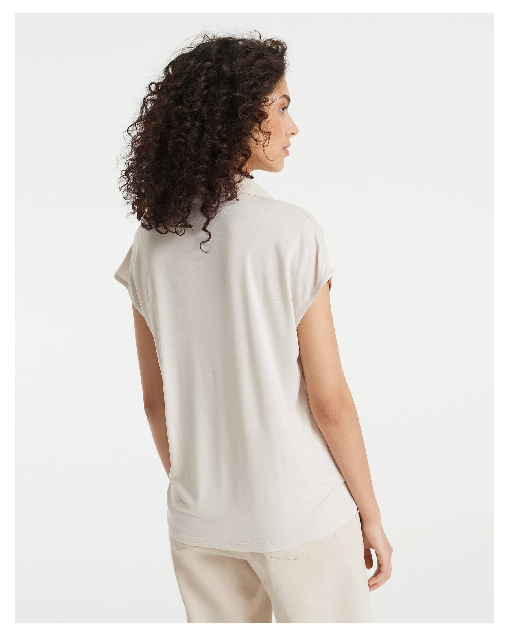 Opus| Damen Bluse SYLVAINO Kurzarm