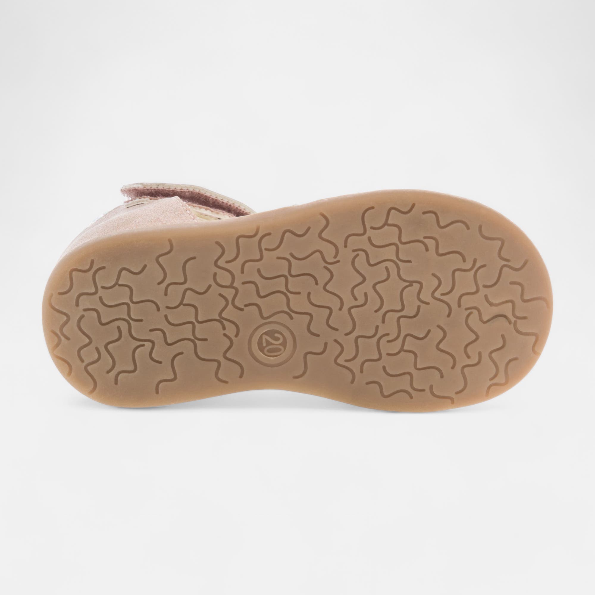 Nu-pieds Bébé fille rose